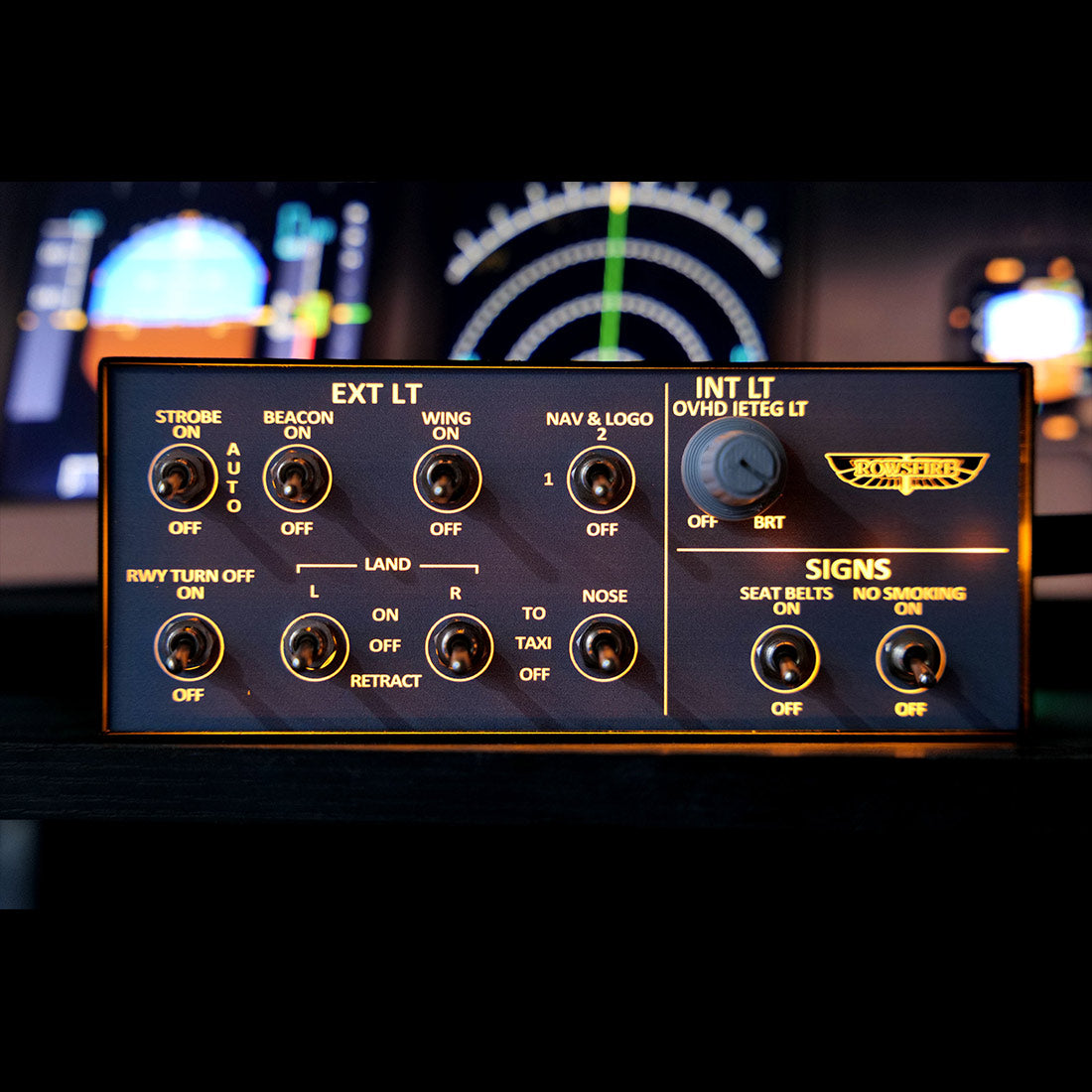 Rowsfire A101 V3.0 A32x mini Light OVERHEAD Panel - RAZORDON