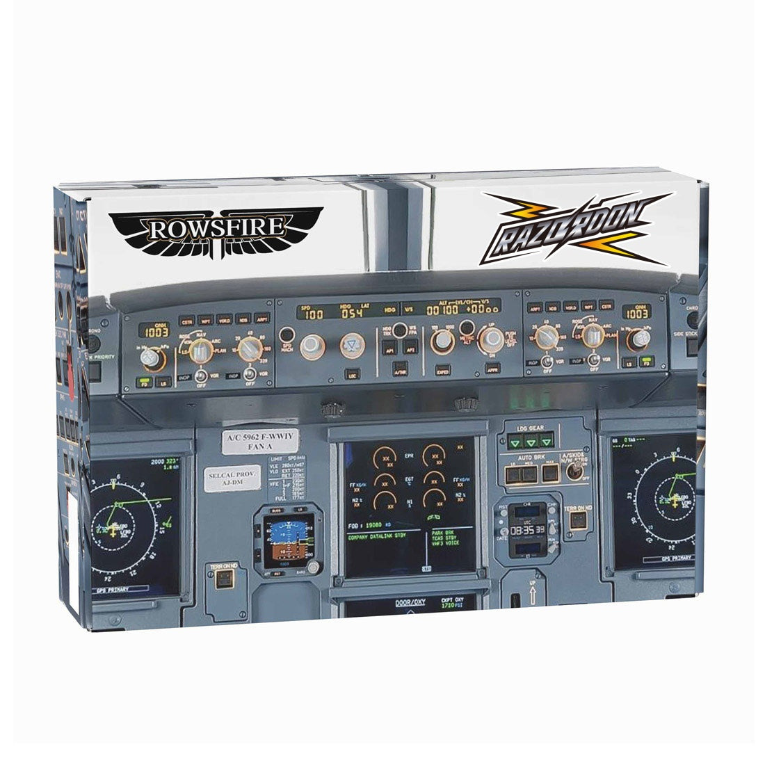 Rowsfire A102 A35X/A32X mini Light Flight Simulator Overhead Panel - RAZORDON