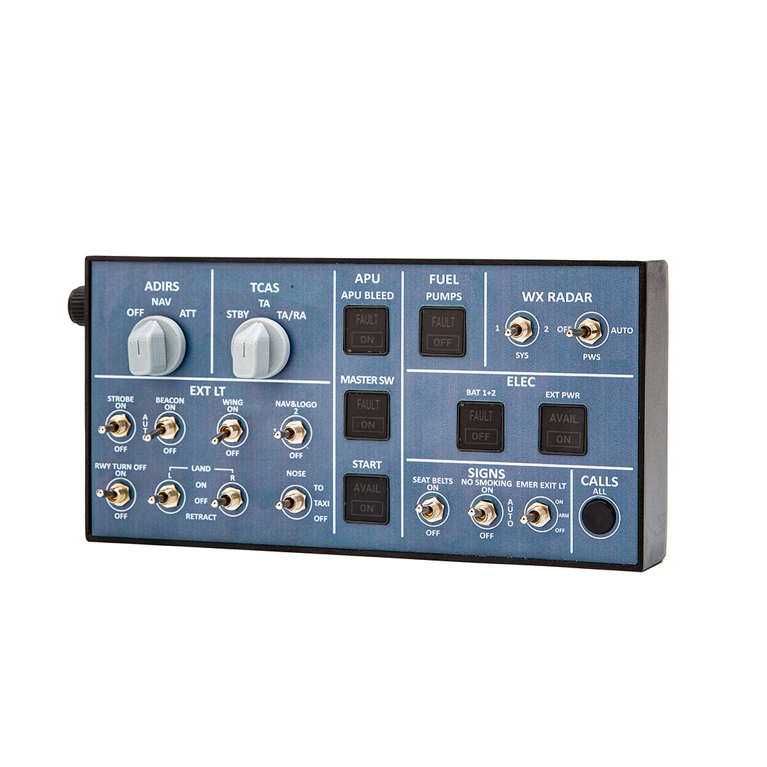 Rowsfire A102 A35X/A32X mini Light Flight Simulator Overhead Panel - RAZORDON