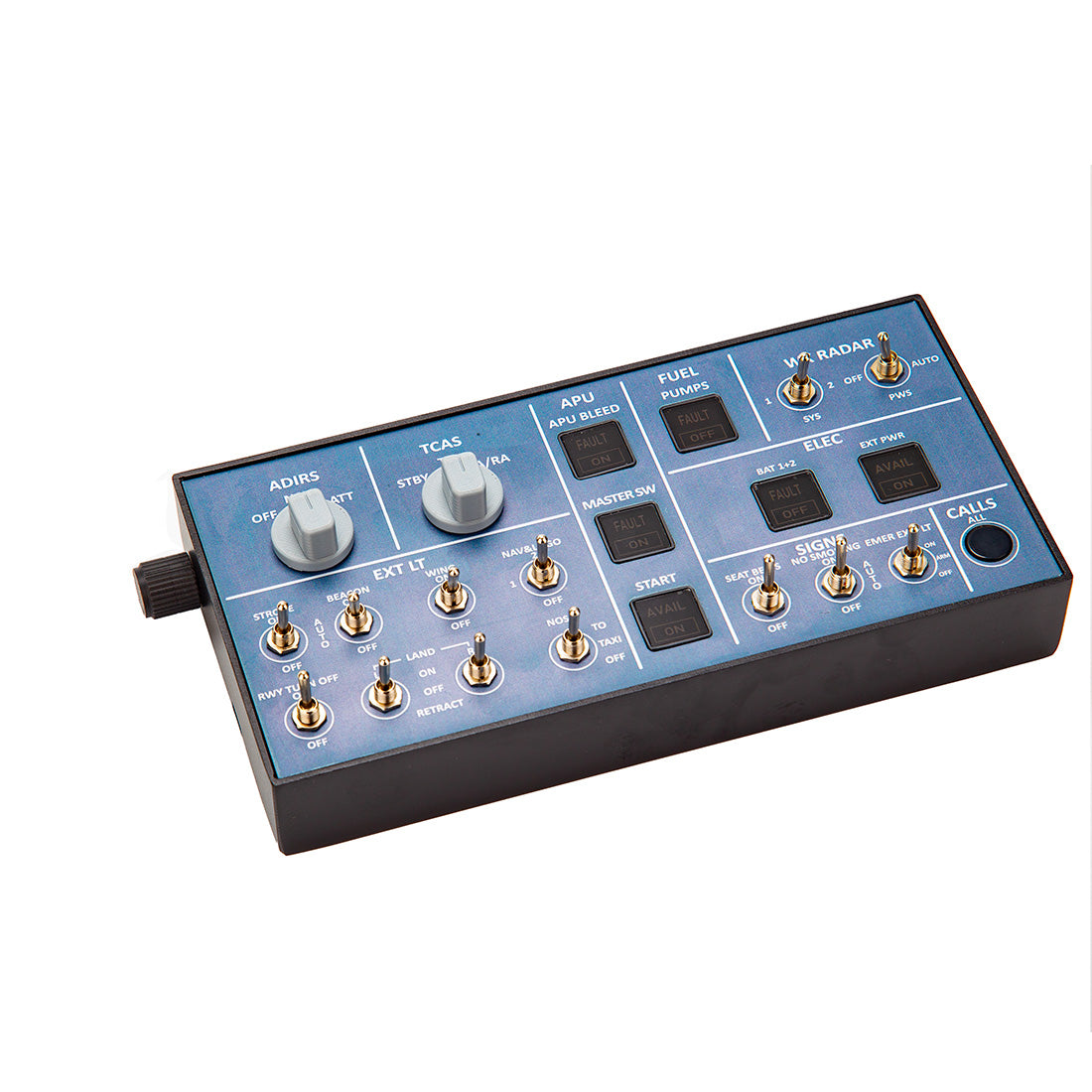 Rowsfire A102 A35X/A32X mini Light Flight Simulator Overhead Panel - RAZORDON