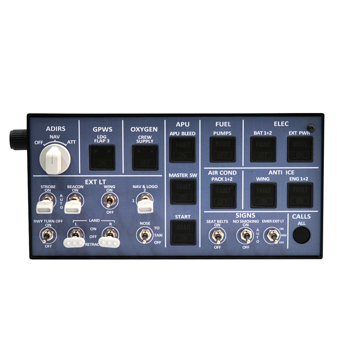 Rowsfire A106 pro A32X Light OVHD OVERHEAD Panel - RAZORDON