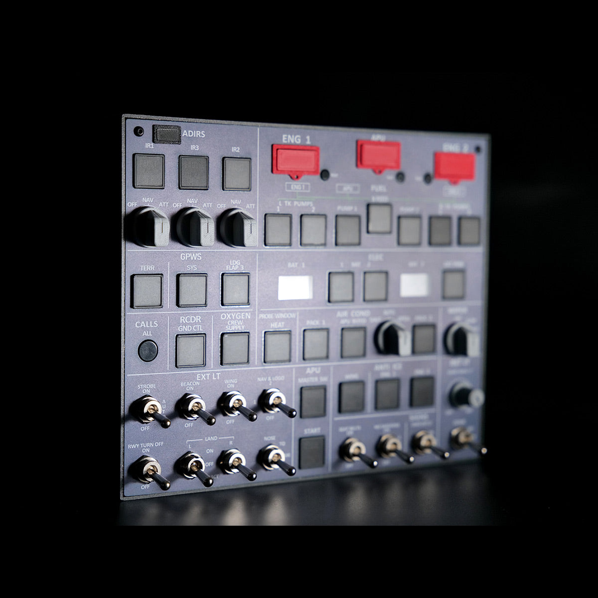 Rowsfire A107 V3.0 A32X MAX Light OVHD OVERHEAD Panel - RAZORDON