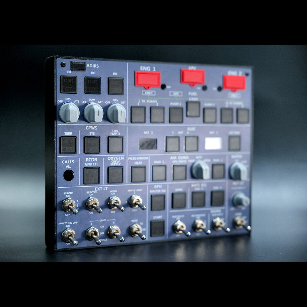 Rowsfire A107 V3.0 A32X MAX Light OVHD OVERHEAD Panel - RAZORDON