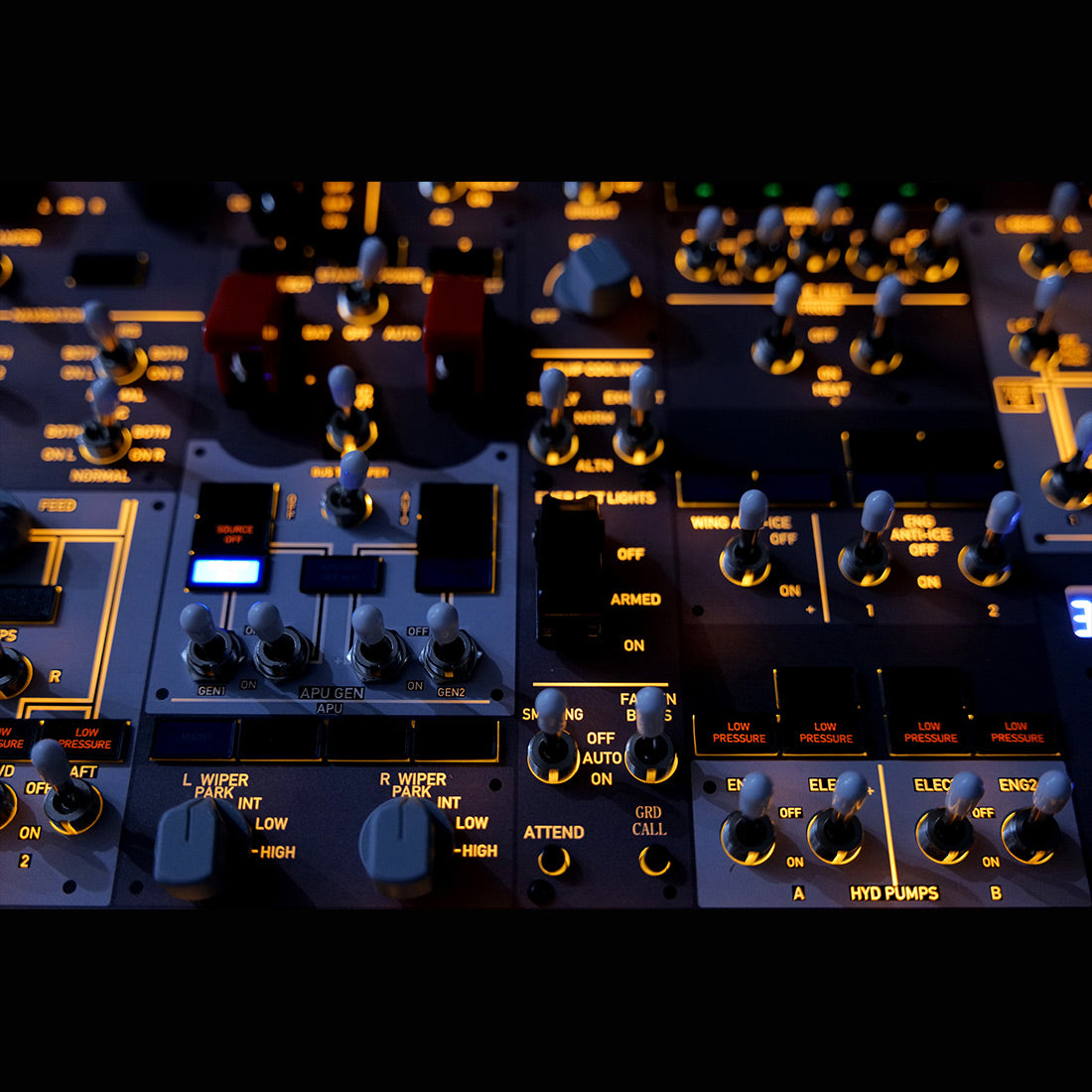 Rowsfire B107 B737 Light OVHD OVERHEAD Panel - RAZORDON