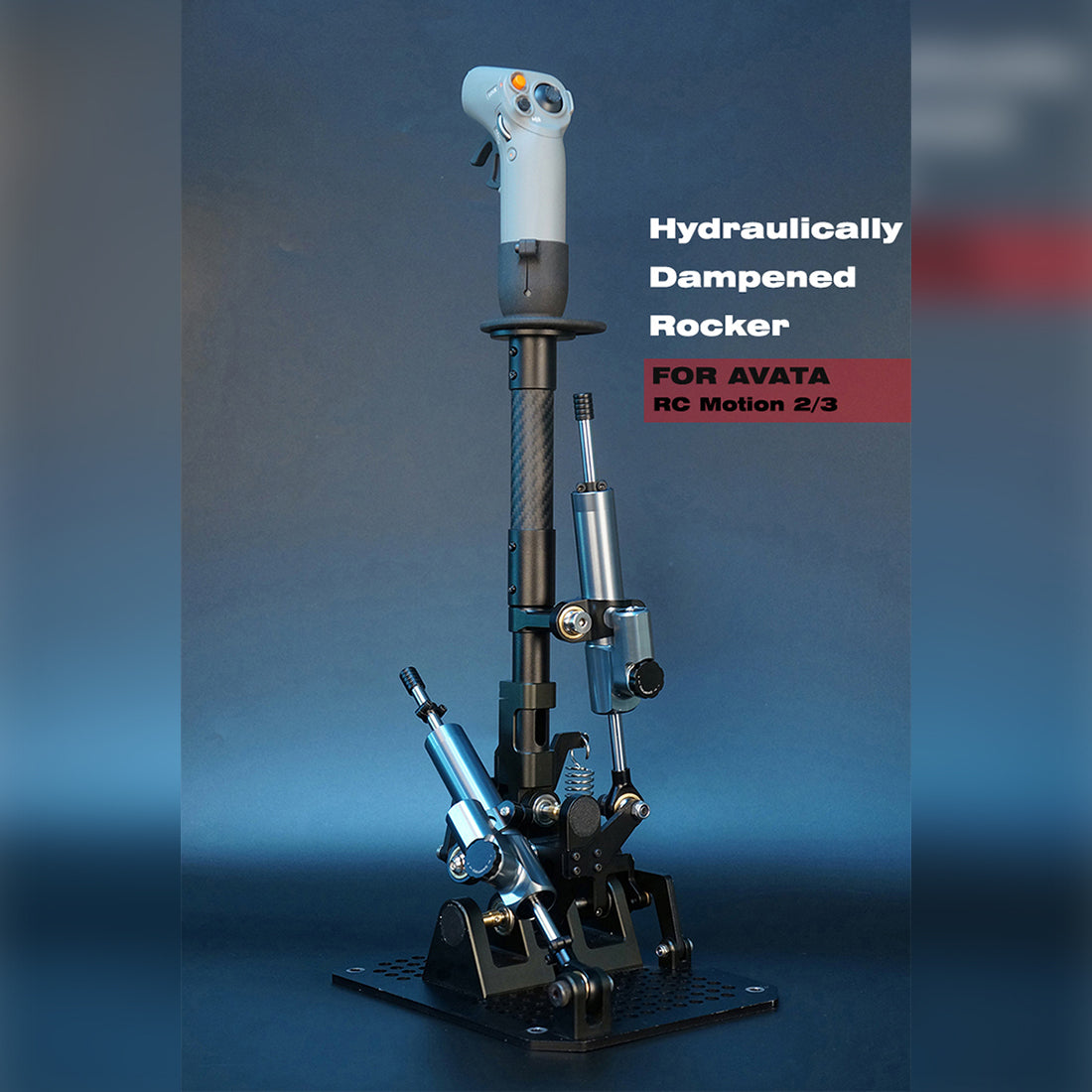 WOLFBUSH Hydraulic Damping Collective Lever Flight Control Stick - RAZORDON
