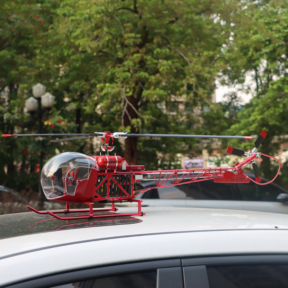WOLFBUSH BELL-47 450-Class 3-Blade Scale RC Helicopter – RAZORDON