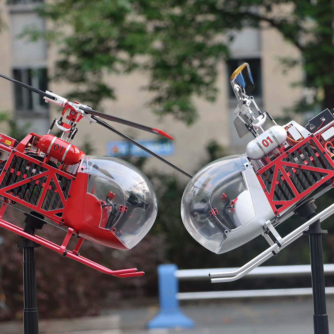 WOLFBUSH BELL-47 450-Class 3-Blade Scale RC Helicopter – RAZORDON