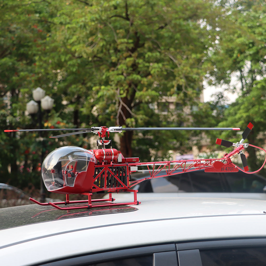 WOLFBUSH BELL-47 450-Class 3-Blade Scale RC Helicopter – RAZORDON