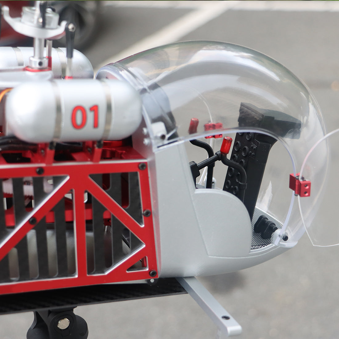 WOLFBUSH BELL-47 450-Class 3-Blade Scale RC Helicopter – RAZORDON