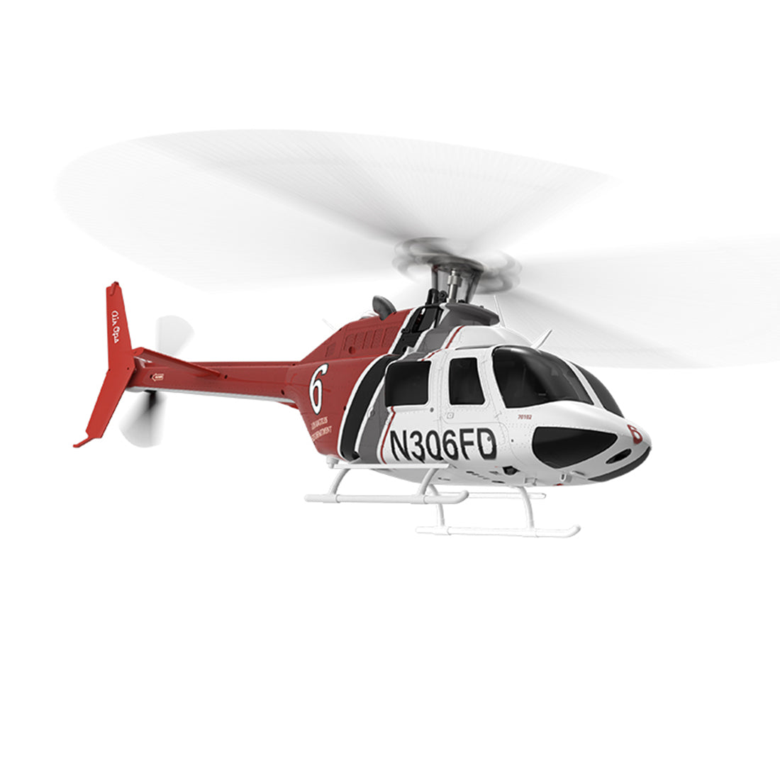 YU XIANG F08S 1/27 Scale Bell 206 RC Helicopter Model - RAZORDON