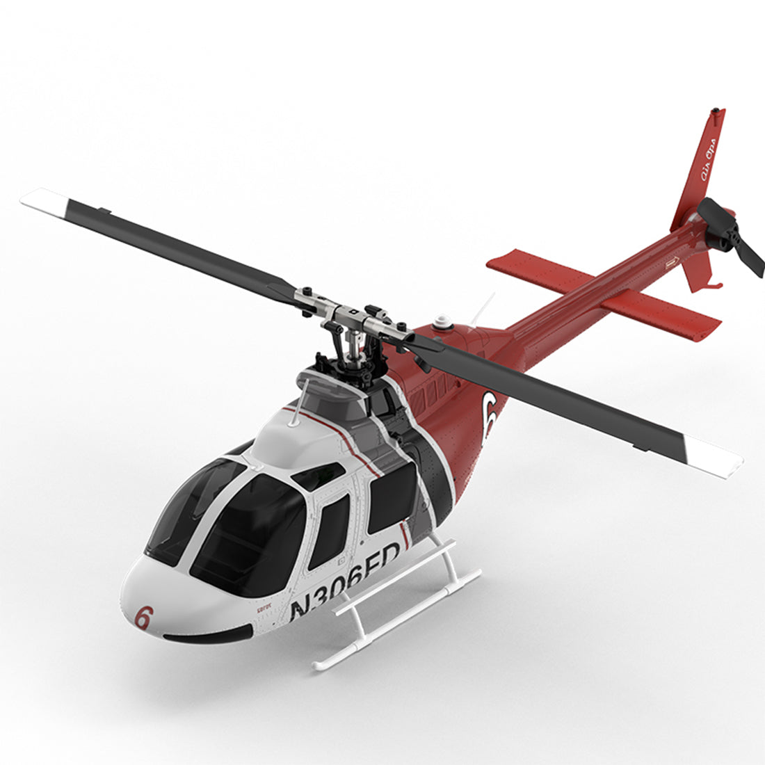YU XIANG F08S 1/27 Scale Bell 206 RC Helicopter Model - RAZORDON