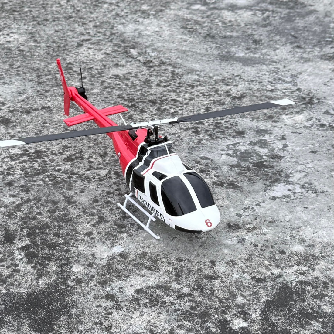 YU XIANG F08S 1/27 Scale Bell 206 RC Helicopter Model - RAZORDON