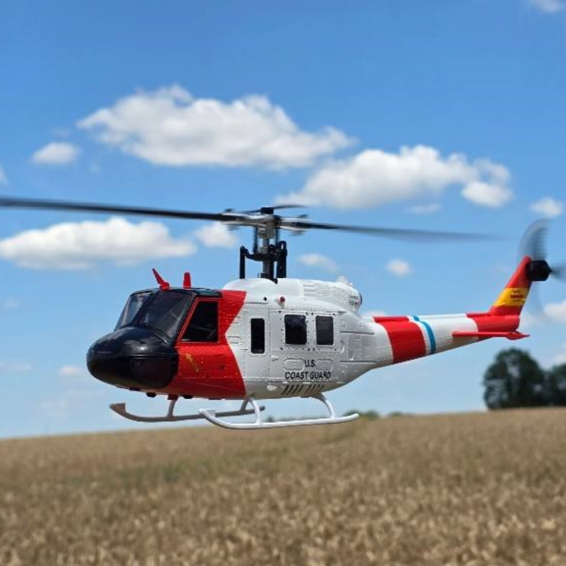 WOLFBUSH YUXIANG F07S UH-1 Huey 1/34 Scale RC Helicopter - RAZORDON