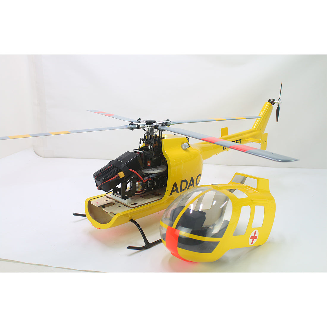 FLISHRC FL500 BO105 500-Class 2.4G 6CH Scale RC Helicopter - RAZORDON