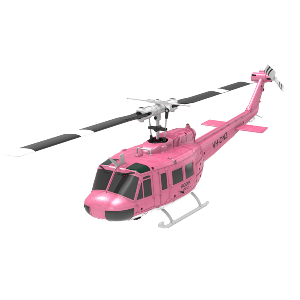 C032 1/48 Scale UH-1 Huey 2.4G 6CH Flybarless RC Helicopter Model - Razordon