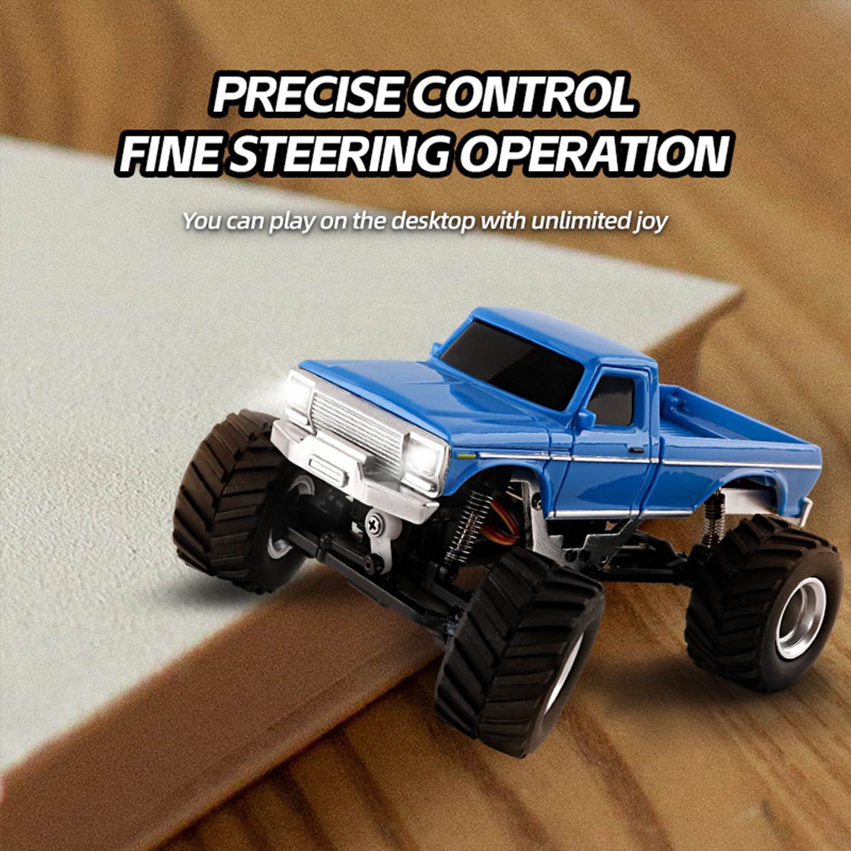 JABAILE 1/36 4WD 2.4G Radio Controlled Off Road Vehicles Mini Crawler Car  - RAZORDON