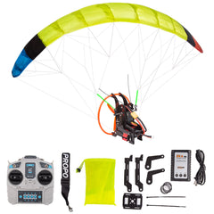 2.4G RC Electric Stunt Mini Paraglider Model High-Altitude Stunt Flight Paraglider Toy (RTF Version)