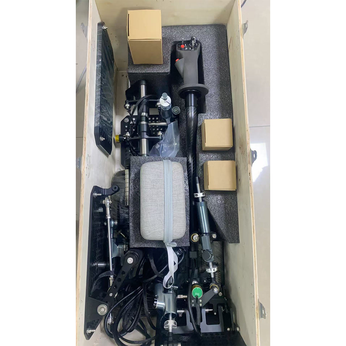 WOLFBUSH FF10 2.4GHz 10-Channel ELRS Flight Simulator Controller
