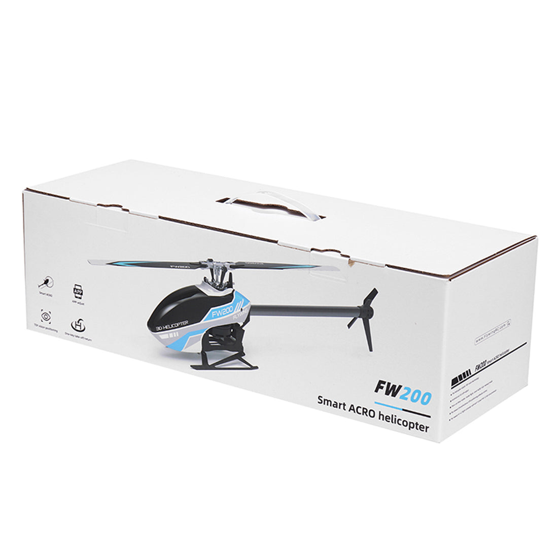 FLYWING FW200 2.4G RC Hubschrauber 6CH Flugzeug Brushless Direkt angetriebenes 3D Kunstflugmodell