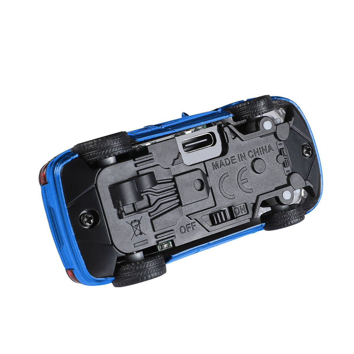 WL 1/64 Scale APP-Controlled Fully Proportional FPV Mini RC Car with WiFi Module and 3-Speed Modes(RTR Version) - Razordon