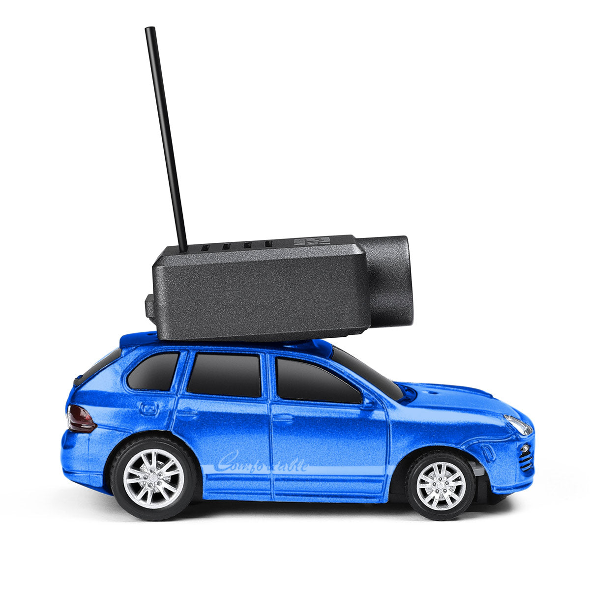 WL 1/64 Scale APP-Controlled Fully Proportional FPV Mini RC Car with WiFi Module and 3-Speed Modes(RTR Version) - Razordon