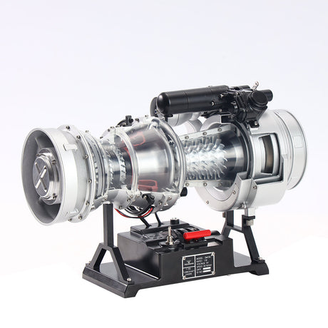 TECHING×SKYMECHMAN 1/4 Scale Metal Simulation Electric Military Helicopter Turboshaft Engine Model Kit - Razordon