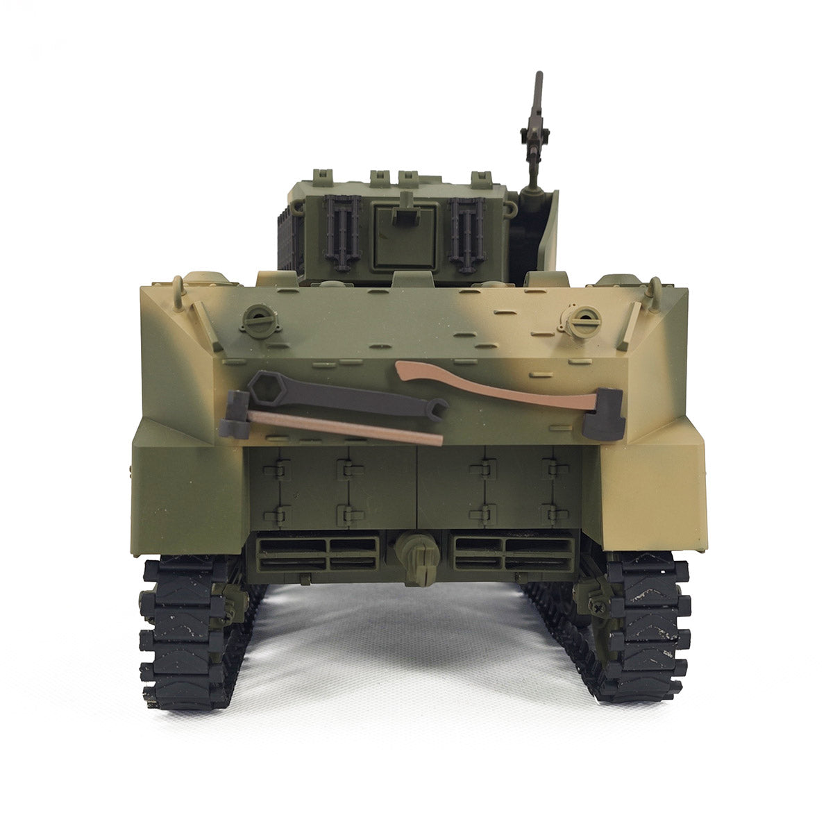 1/16 Scale 2.4G US M5A1 Stuart Light Tank Model with Sound & Light Effects, Telescopic Smoking Exhaust - Razordon