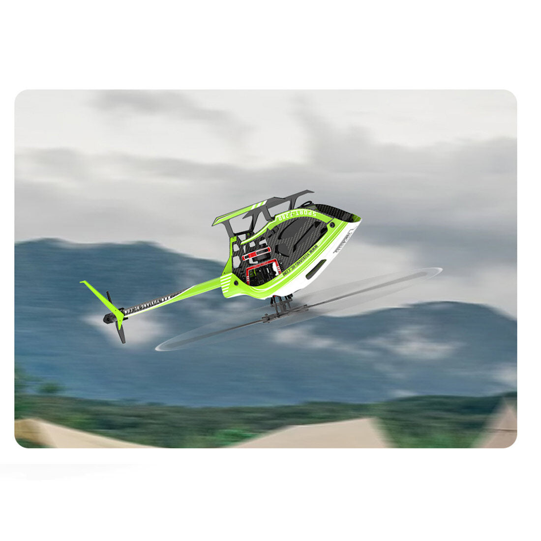 YU XIANG F280 2.4G 6CH RC Brushless Direct Drive 3D/6G Stunt Helicopter RTF Model