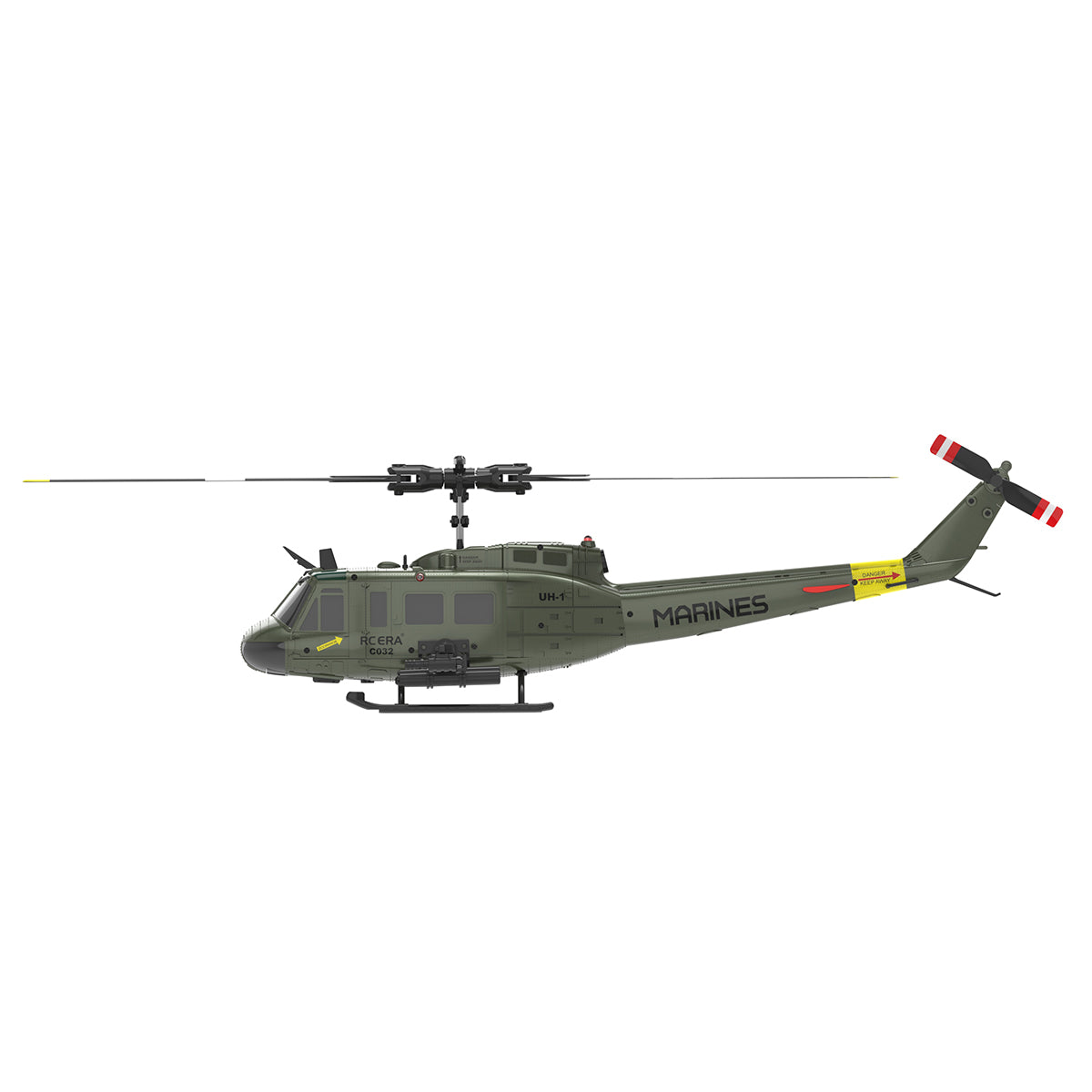 C032 1/48 Scale UH-1 Huey 2.4G 6CH Flybarless RC Helicopter Model - Razordon