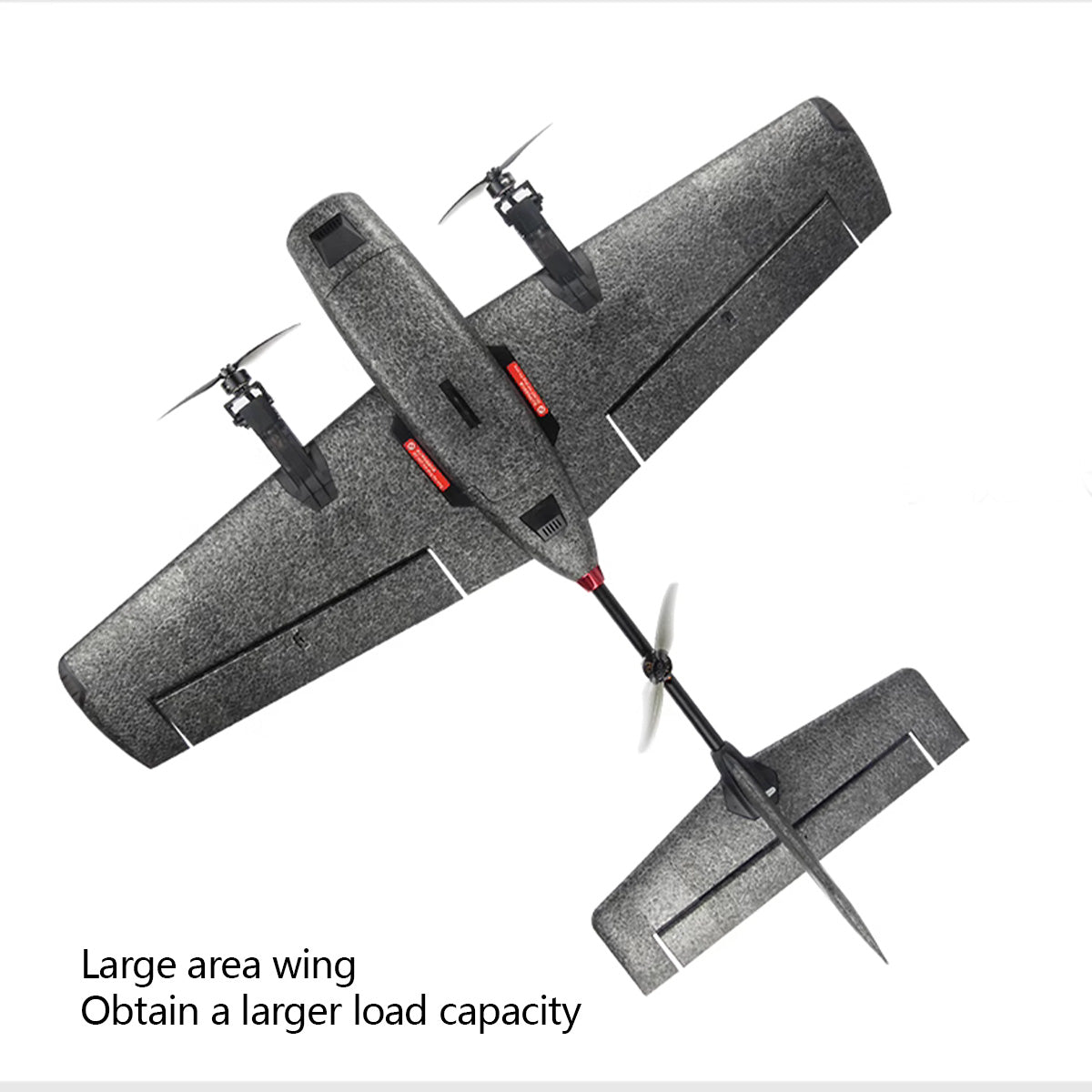 HEEWING Ranger T1 VTOL 2.4G EPP Vertical Takeoff and Landing Fixed-Wing RC Aircraft with FPV Camera Mount and Flight Controller - Razordon