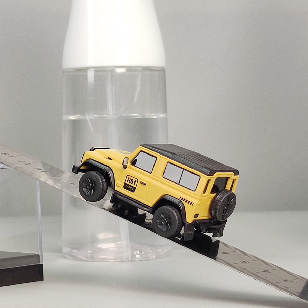 LDARC R01 1/64 Scale 2.4G RC Electric Mini Climbing Car Model with Interactive Light Set - Razordon