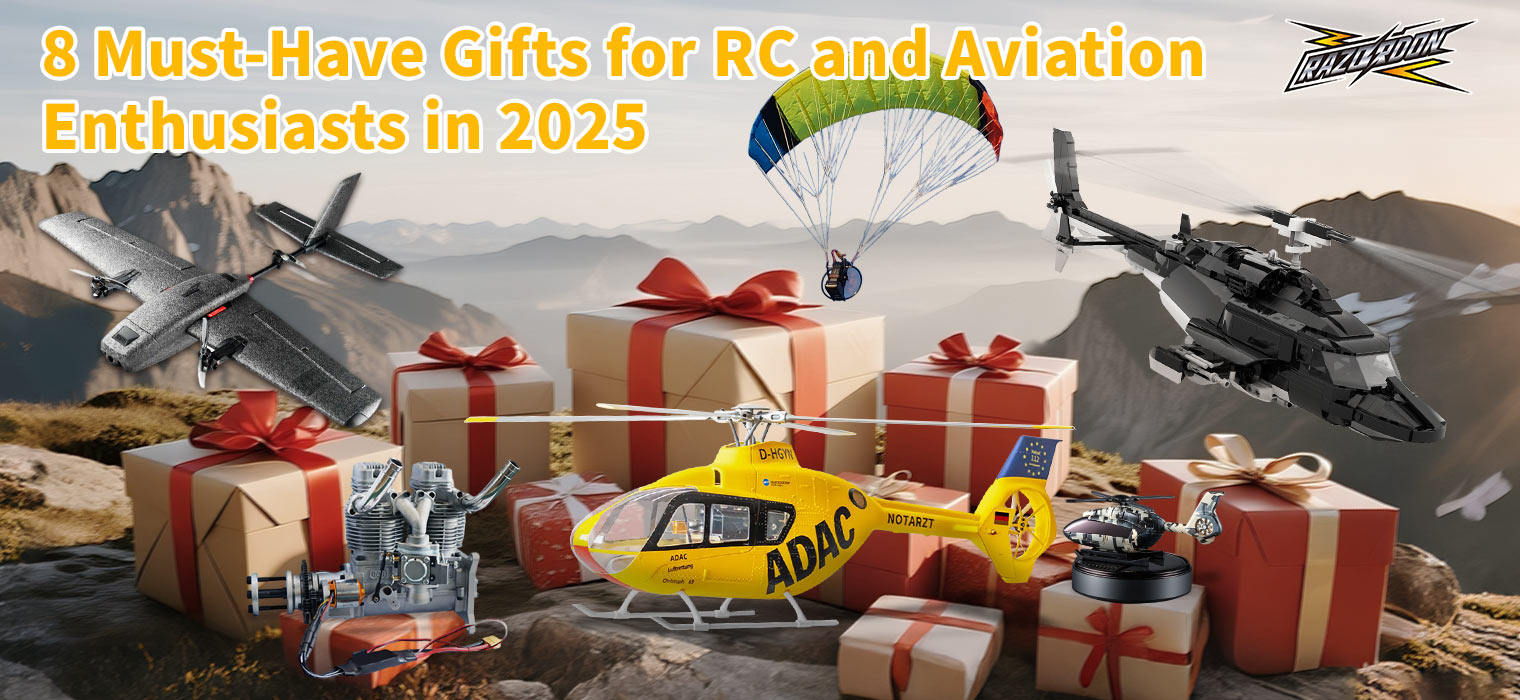 8 Must-Have Gifts for RC and Aviation Enthusiasts in 2025