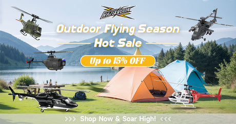 🚁 RC Helicopter Outdoor Season is Here! 🌸