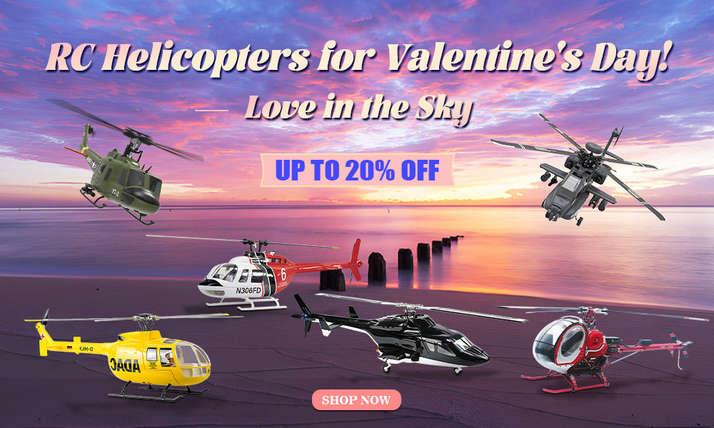 💖 Valentine’s Day Special: Up to 20% Off on RC Helicopters! 🚁✨