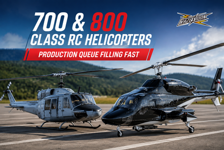 High Demand Update: 700-Class & 800-Class RC Helicopters Shipping Schedule