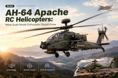 AH-64 Apache RC Helicopter – Scale Military Helicopter Model Guide