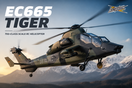 From Military Icon to RC Masterpiece: The RAZORDON EC665 Tiger 700-Class Helicopter