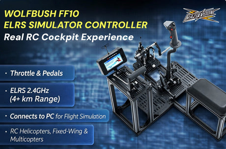 Introduction to the WOLFBUSH FF10 RC Cockpit Chair