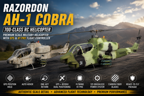 RAZORDON AH-1 Cobra 700-Class RC Helicopter
