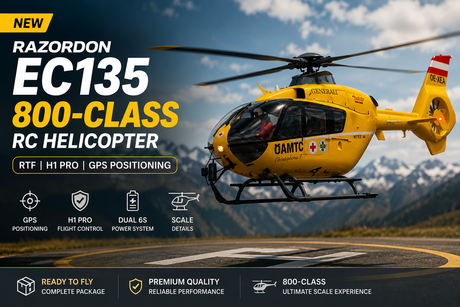 RAZORDON EC135 800-Class RC Helicopter: Everything You Need to Know Before You Buy