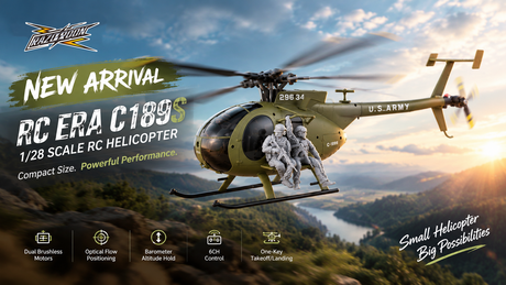 RC ERA C189S 128 Scale Army Green RC Helicopter – New Arrival
