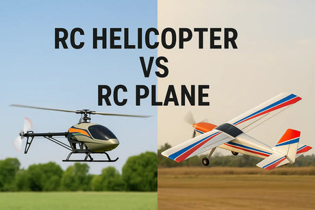 RC Helicopter vs RC Plane: What's the Difference?