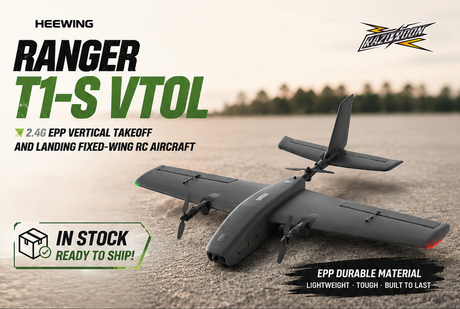 HEEWING Ranger T1-S Fixed-Wing RC Aircraft: What’s New in the Upgraded T1-S?