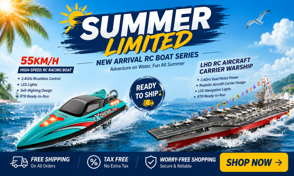 Razordon Launches New RC Boats Collection & Summer Limited Collection 2026