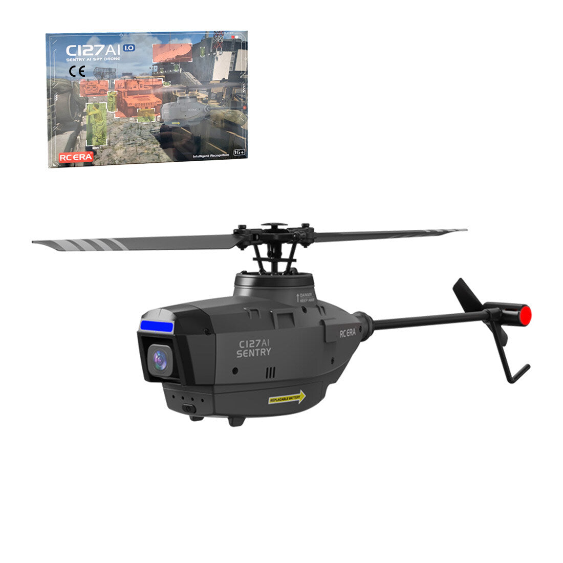 RC ERA C127AI Scout RC Helicopter – 1080P Camera&5G FPV Flight