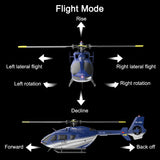 RC ERA 1/48 2,4G RC Hubschrauber 4CH EC-135 Airbus Luftfahrt Flugzeugmodell 