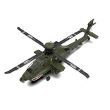 YU XIANG F11 AH60 Apache 1/32 Ratio 2.4G Remote-controlled Dual-axis Co-drive without Ailerons 6G/3D Stunt Military RC Helicopter Model--razordon