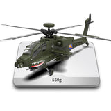 YU XIANG F11 AH60 Apache 1/32 Ratio 2.4G Remote-controlled Dual-axis Co-drive without Ailerons 6G/3D Stunt Military RC Helicopter Model--razordon