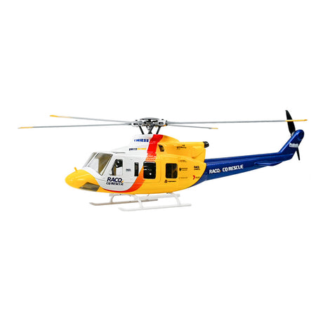FLYWING BELL-412-V4 470-Class 2.4G 6CH Scale GPS RC Military Helicopter Model - Razordon