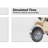 1/16 Scale German Military RC Truck - RAZORDON